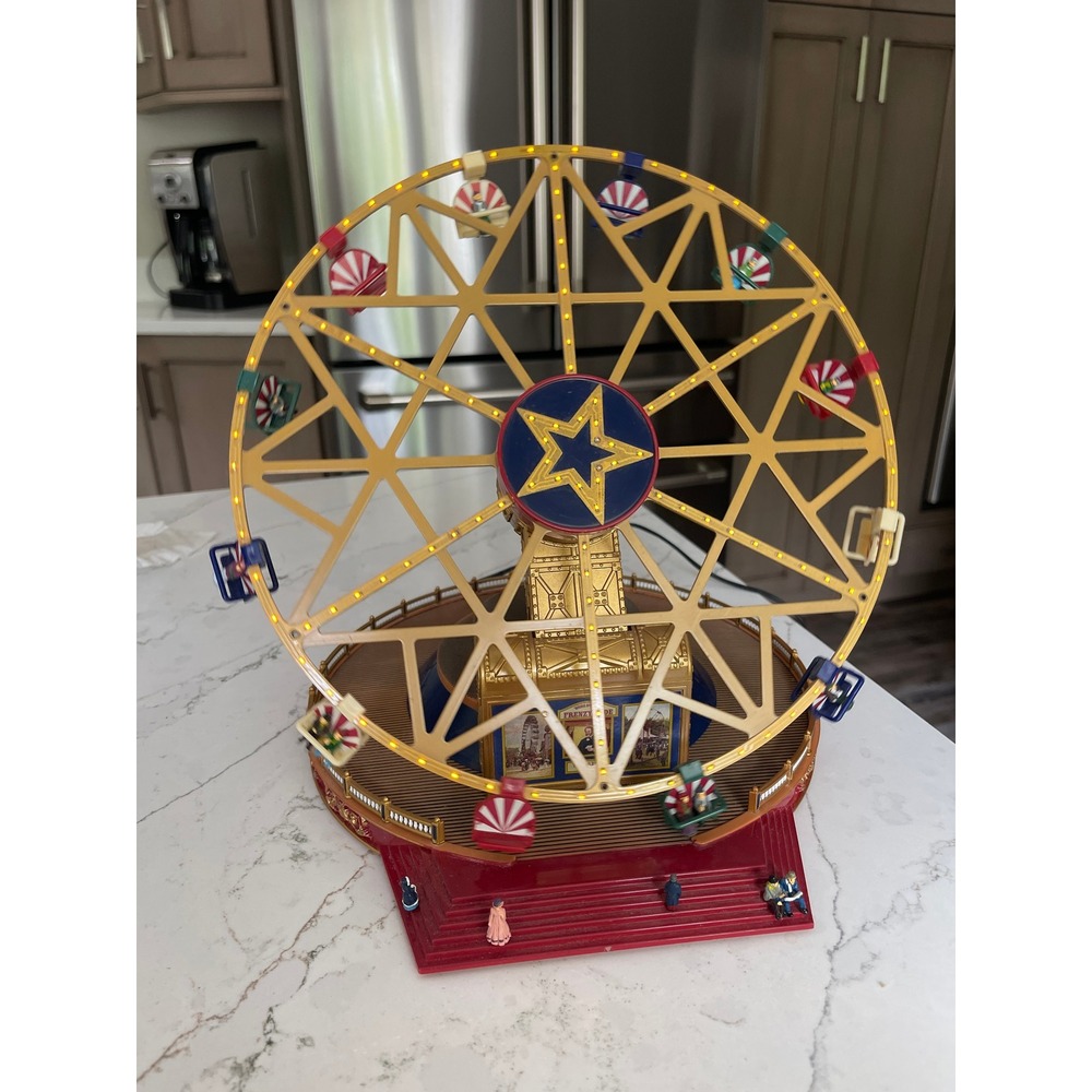 Mr. Christmas Gold Label World's Fair Frenzy Ride Animated Musical 50 Songs 2010